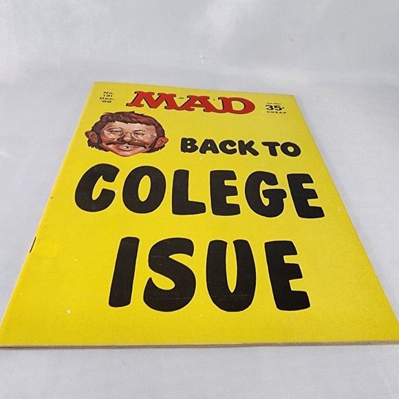 Mad Magazine Issue #131 December 1969 Back To College Issue Norman Mingo Cover - Picture 2 of 7